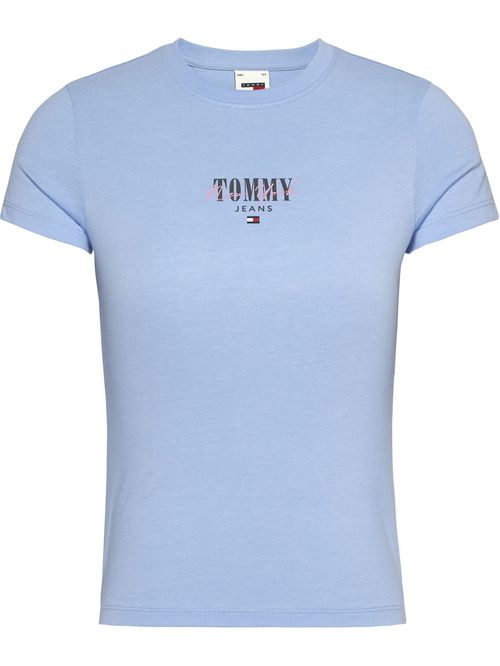 Camiseta slim essential con logo