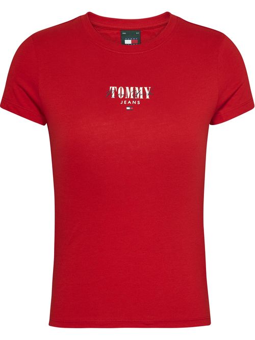 Camiseta slim essential con logo
