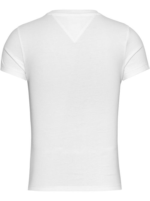 Camiseta slim essential con logo