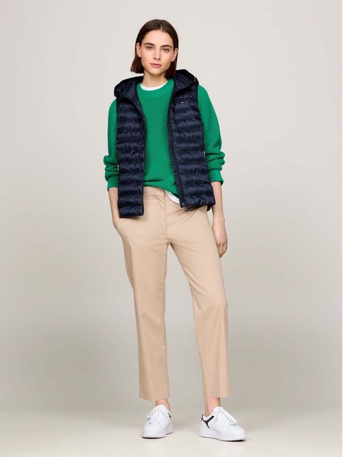 Chaleco acolchado global stripe