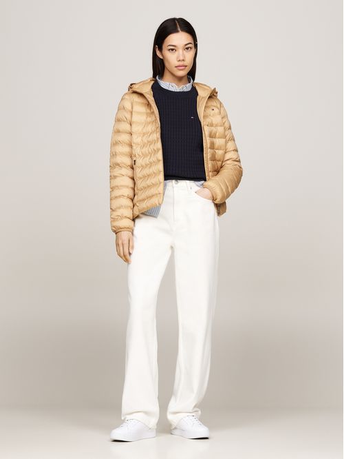 Jacket acolchada ligera Global Stripe