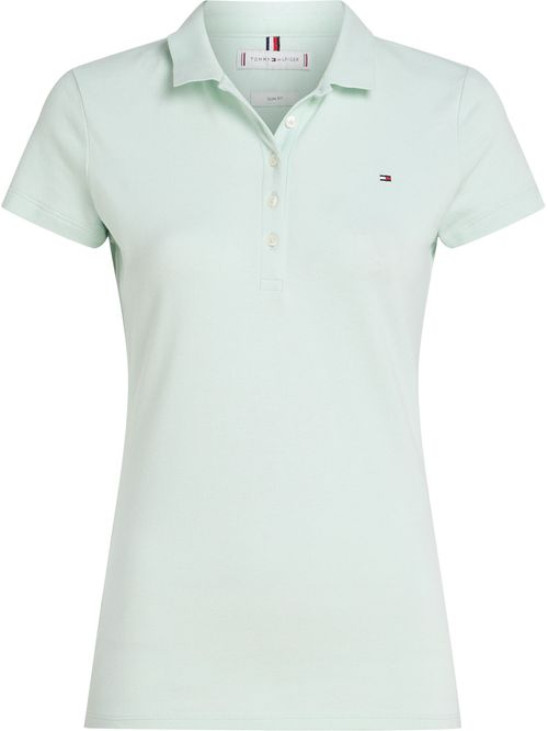 Polo de corte slim con logo
