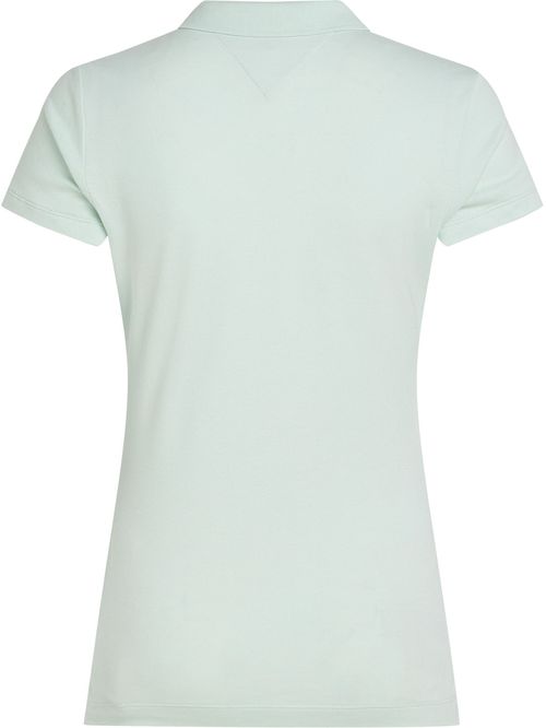 Polo de corte slim con logo