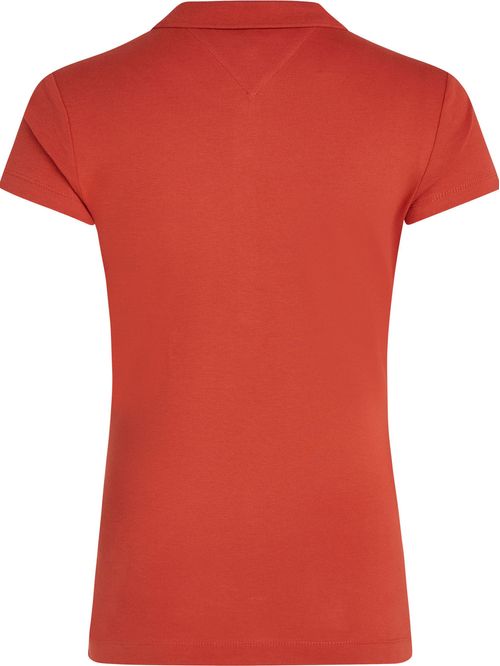 Polo de corte slim con logo