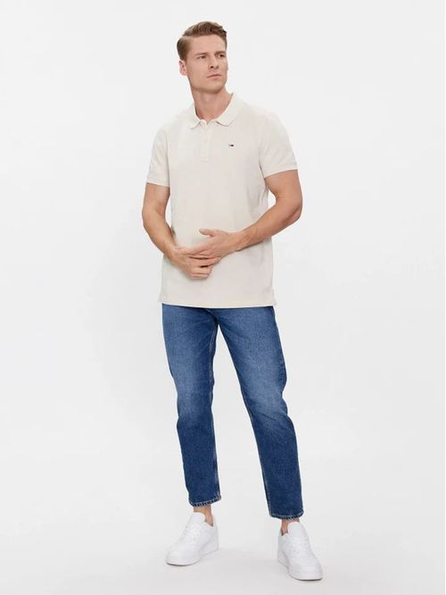 Polo de corte slim con logo