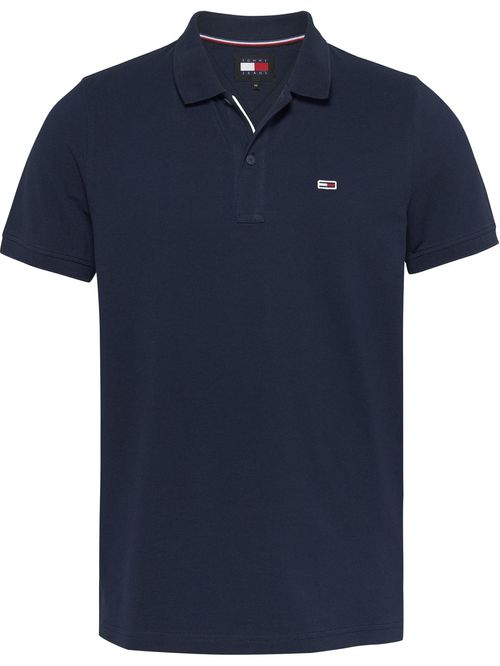 Polo de corte slim con logo
