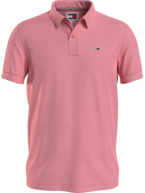 Polo de corte slim con logo