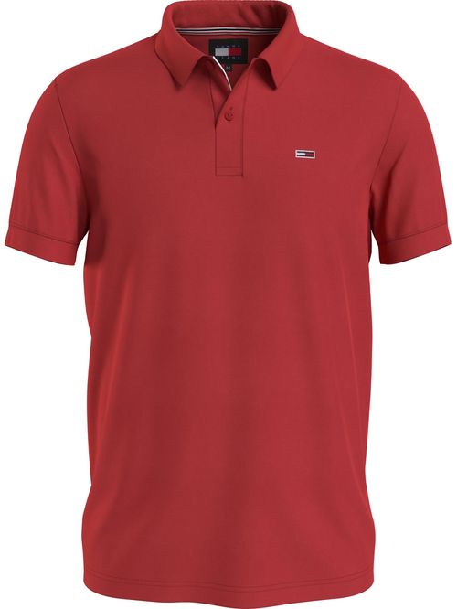Polo de corte slim con logo