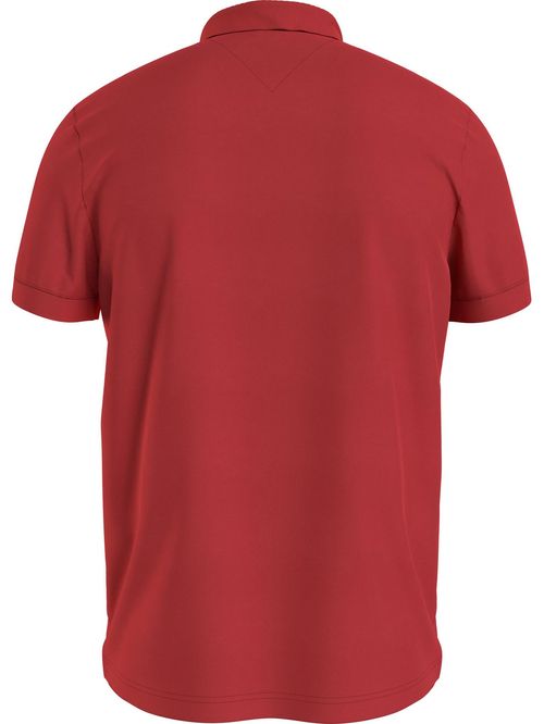 Polo de corte slim con logo