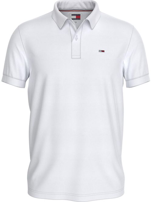 Polo de corte slim con logo