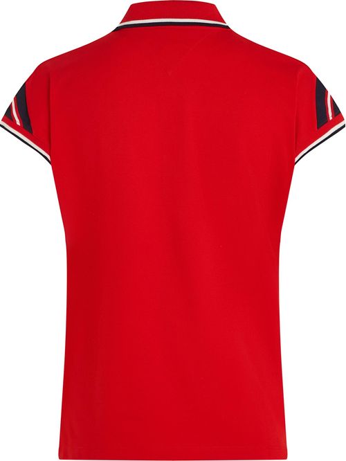 Polo de manga casquillo y corte regular