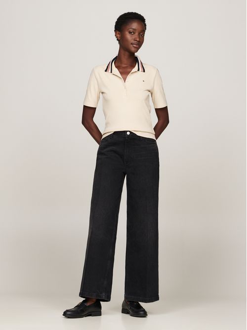 Polo de piqué con corte slim