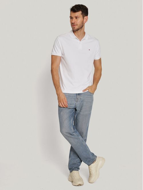 Polo Essential de corte regular con logo