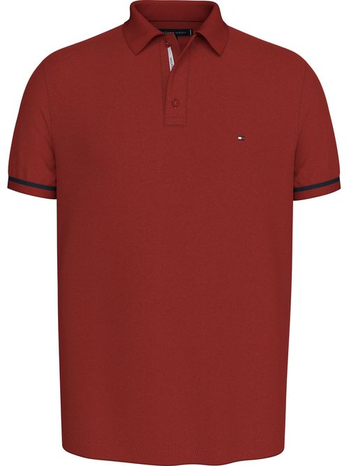 Polo under placket de corte regular