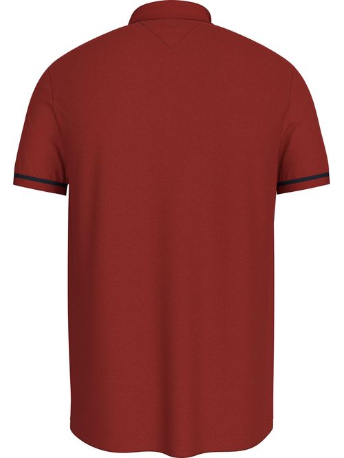 Polo under placket de corte regular