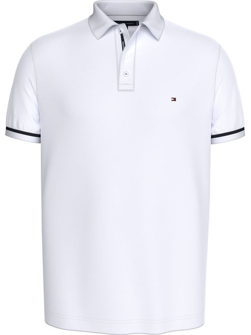 Polo under placket de corte regular