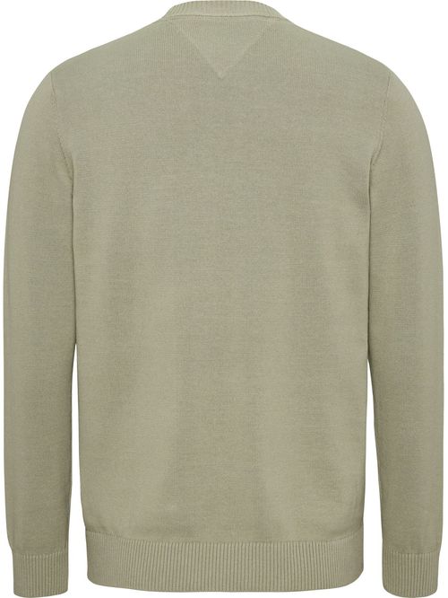 Sweater Essential de corte slim con parche
