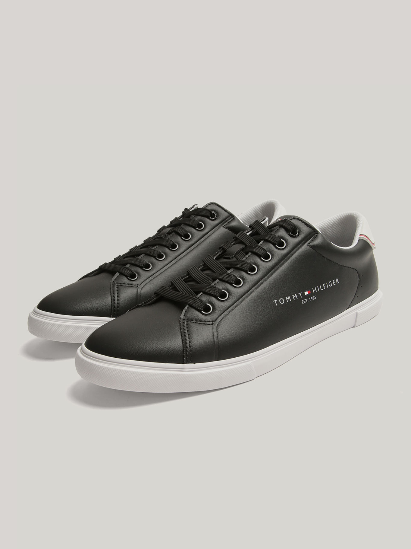 Tenis Tommy Jeans Zapatillas Tommy Hombre Blancas Tenis Blancos Modernos  Con Logo Para Hombre