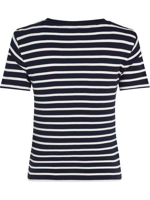 T-shirt de cuello redondo con corte slim