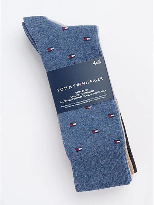 PAQUETE DE 4 CALCETINES CON LOGO BORDADO