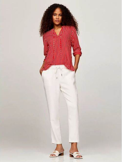 Blusa con diseño de rayas