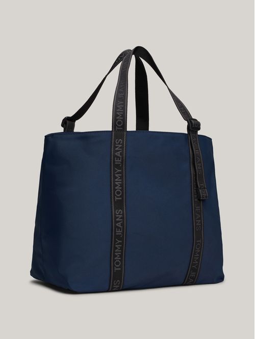 Bolso tote con inscripción Essential