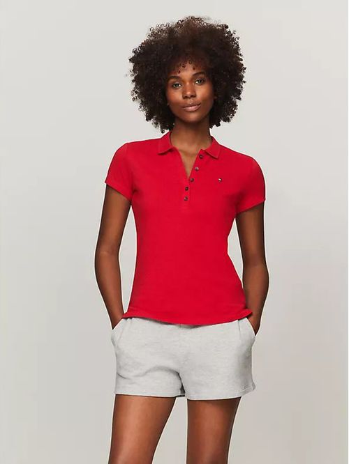Polo heritage de corte slim