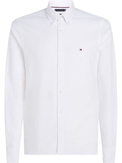 Camisa Oxford de corte slim