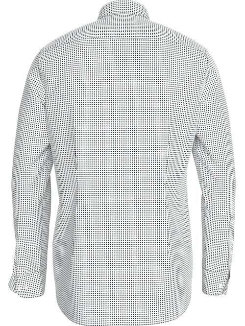 Camisa slim con microestampado