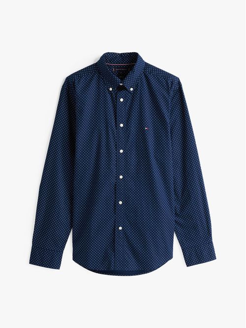 Camisa TH Flex regular de puntos