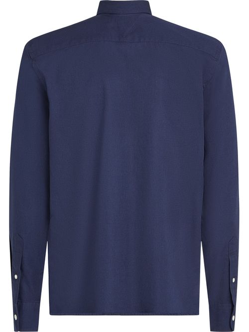 Camisa TH Flex slim de tejido dobby