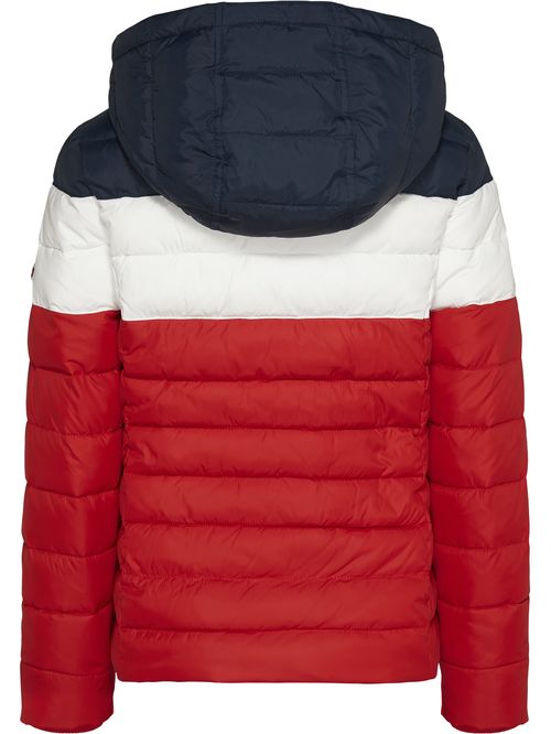 Jacket acolchada colorblock