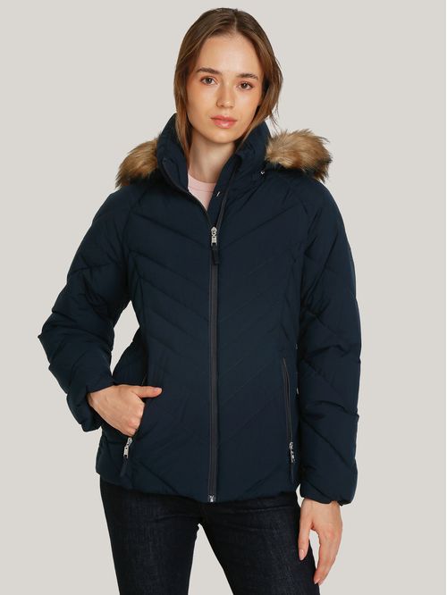 Jacket acolchada con gorro