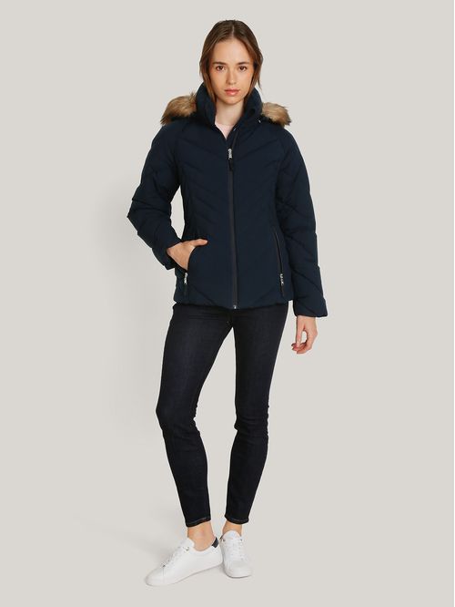 Jacket acolchada con gorro