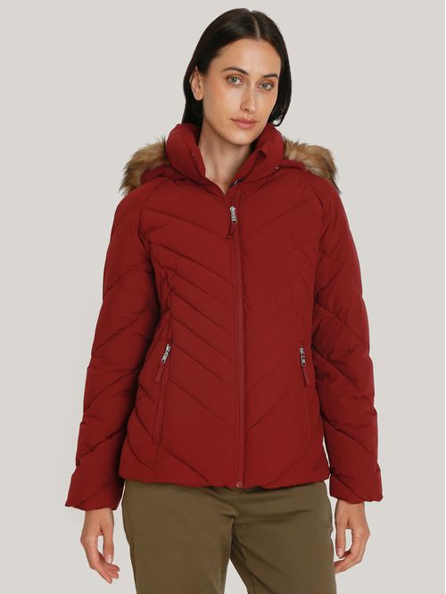 Jacket acolchada con gorro