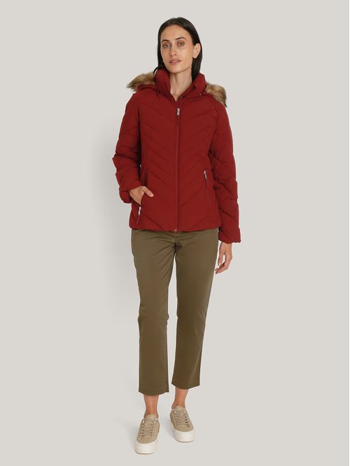 Jacket acolchada con gorro