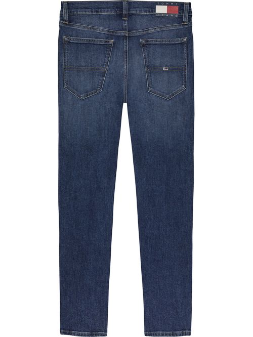 Jeans Simon ceñidos con efecto desteñido