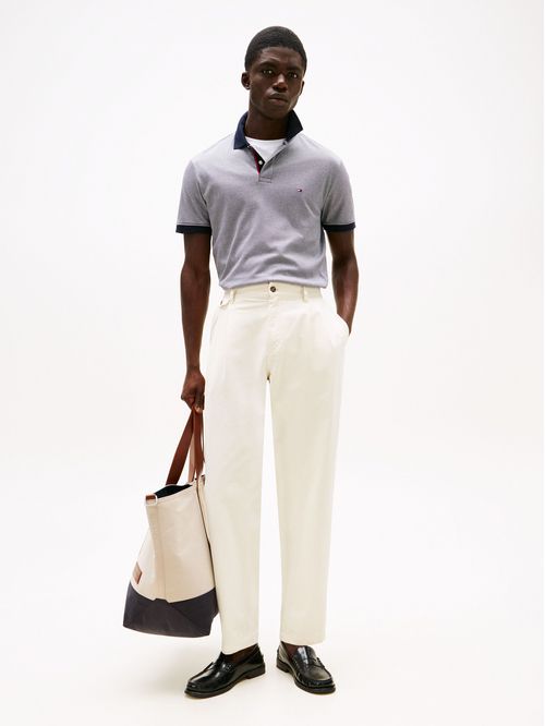 Polo de corte regular con rayas