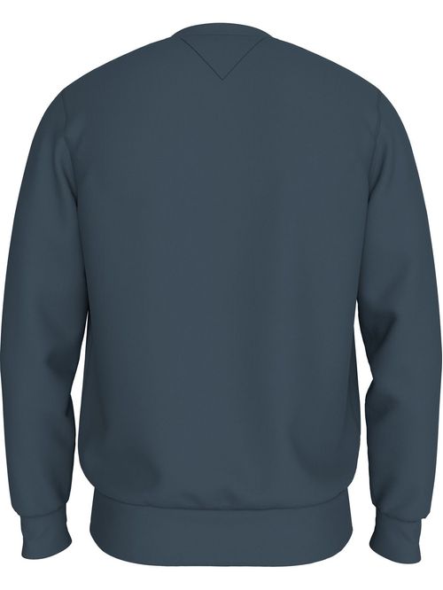 Sudadera de felpa con cuello redondo