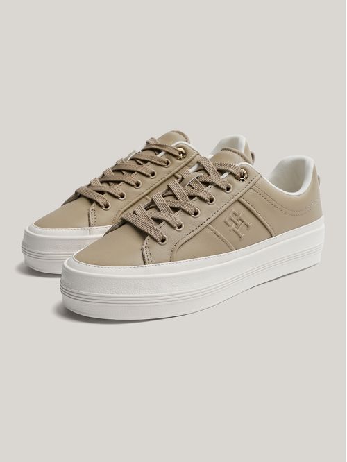 Tenis de plataforma Essential TH Monogram