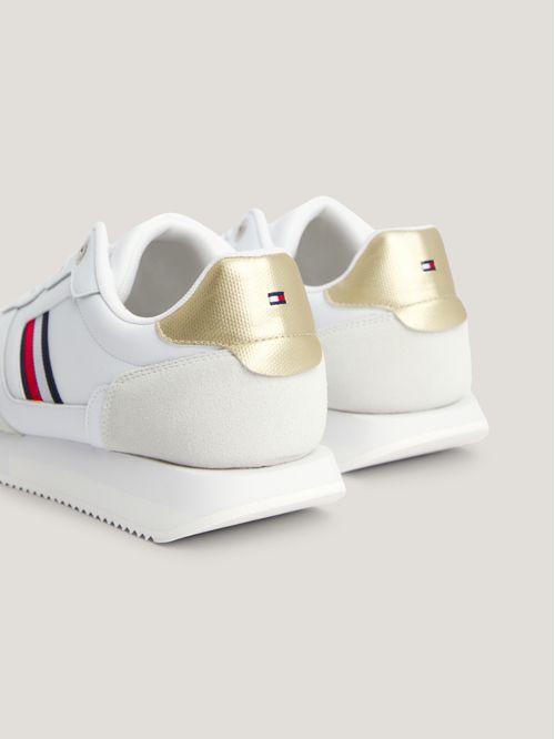 Tenis Global Stripe metalizadas