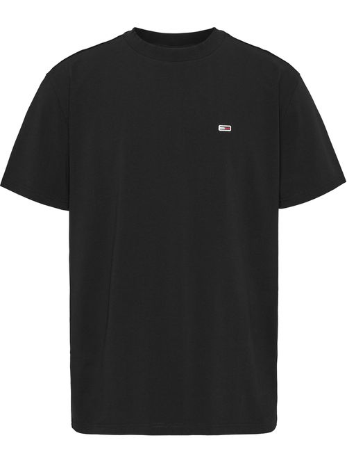 T-shirt clásica con logo bordado en el pecho