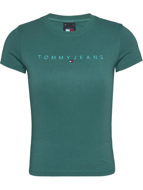 T-shirt manga corta de corte slim