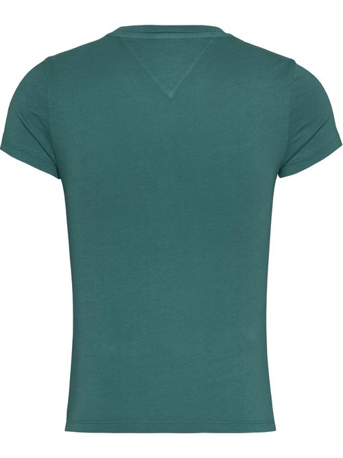 T-shirt manga corta de corte slim