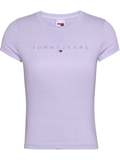 T-shirt manga corta de corte slim