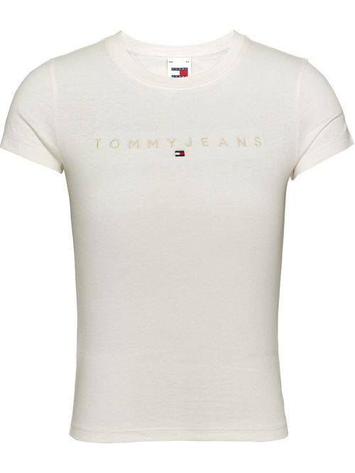 T-shirt manga corta de corte slim