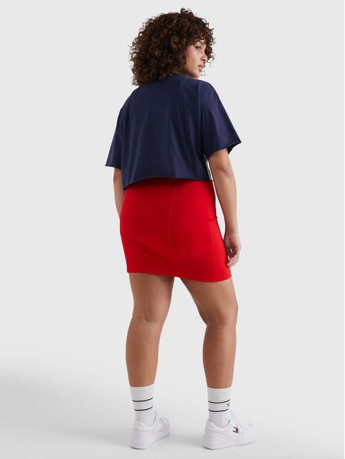 Camiseta oversize de corte cropped archive