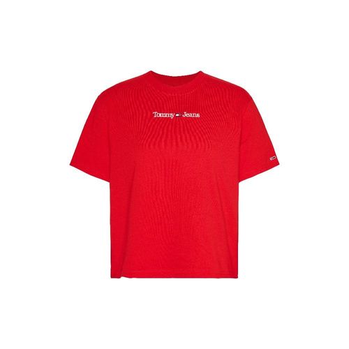 Camiseta clásica con logo lineal