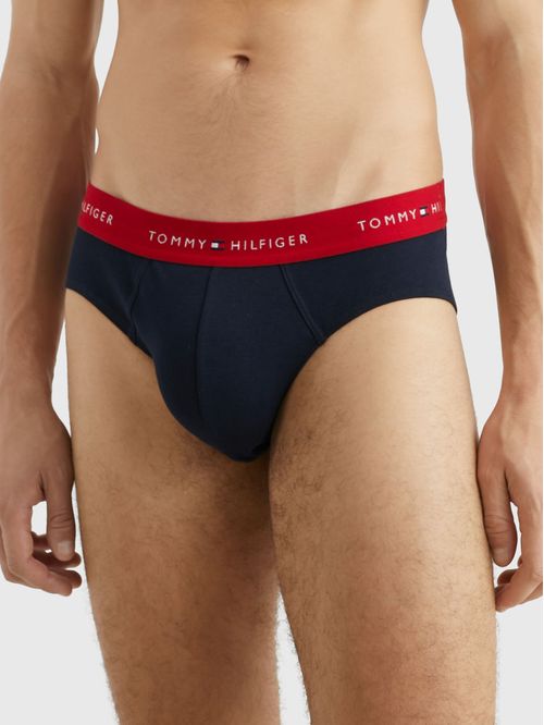 PACK DE 3 CALZONCILLOS SLIP CON INSCRIPCIÓN