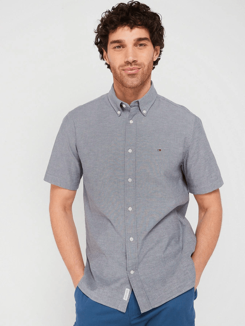 Camisa oxford de corte slim
